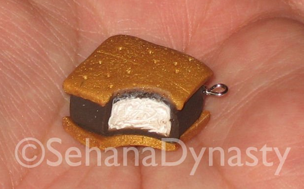 polymer clay russel stover's smores