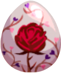 Red Rose Egg