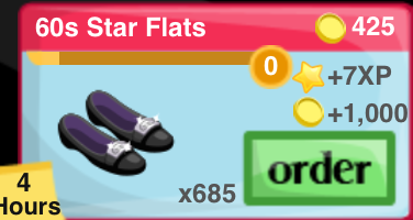 60s Star Flats