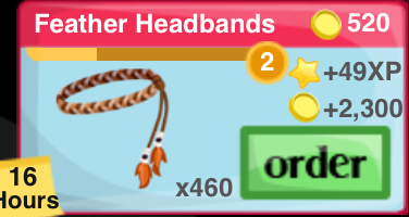 Feather Headband Item