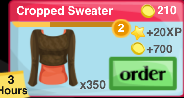 Cropped Sweater Item