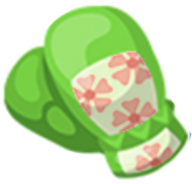  TL Part clover mitts