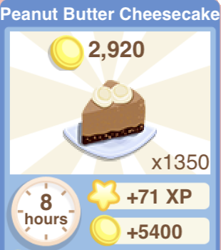 Peanut Butter Cheesecake Recipe