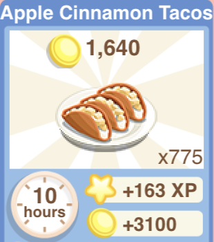 Apple Cinnamon Tacos Recipe