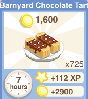 Barnyard Chocolate Tart Recipe