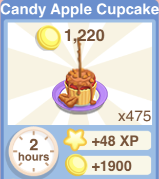 Candy Apple Cupcake Recipe