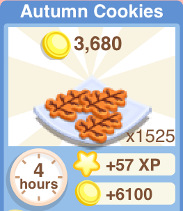Autumn Cookies Recipe