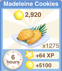 Madeleine Cookies Recipe