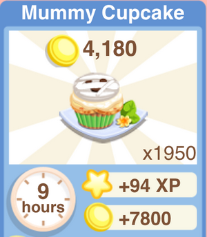 Mummy Cupcake Recipe