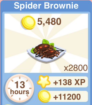 Spider Brownie Recipe