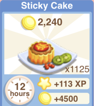 Sticky Cake Recipe