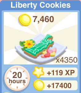 Liberty Cookies Recipe