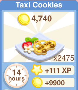 Taxi Cookies Recipe