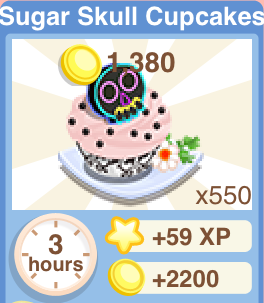 Sugar Skull Cupcakes Recipe