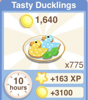 Tasty Ducklings Recipe