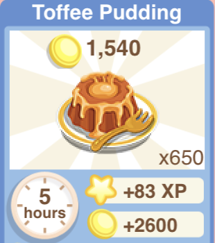Toffee Pudding Recipe