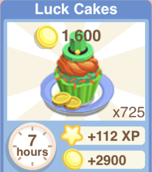 Luck Cakes Recipe