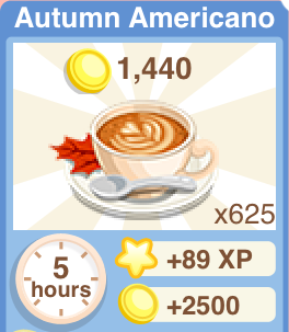Autumn Americano Recipe