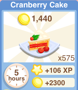 Cranberry Cake Recipe