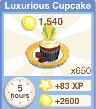 Luxurious Cupcake Recipe