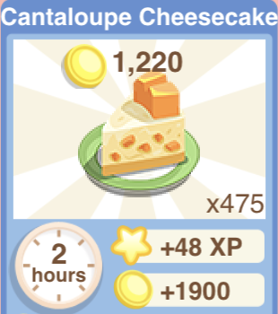Cantaloupe Cheesecake Recipe