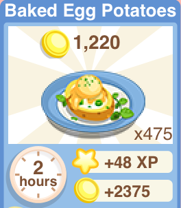 Baked Egg Potatoes Recipe