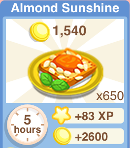 Almond Sunshine Recipe