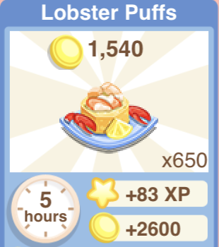 Lobster Puffs Recipe