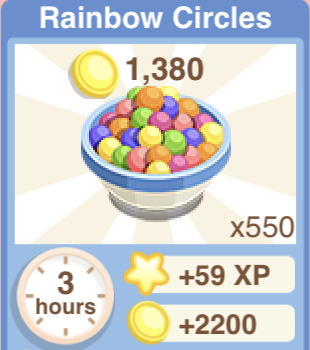Rainbow Circles Recipe