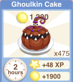Ghoulkin Cake Recipe