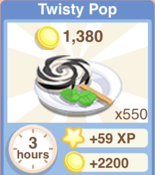 Twisty Pop Recipe