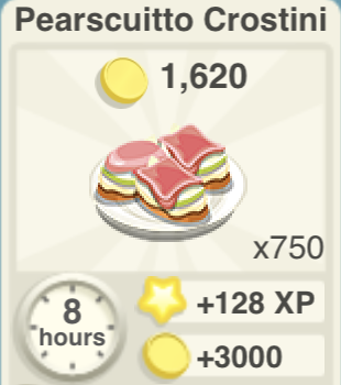 Pearscuitto Crostini Recipe