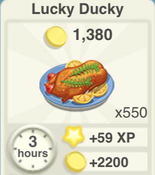 Lucky Ducky Recipe