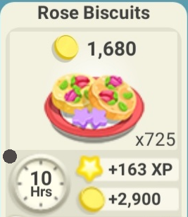 Rose Biscuits Recipe