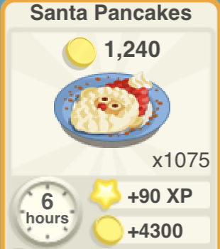 Santa Pancakes Recipe
