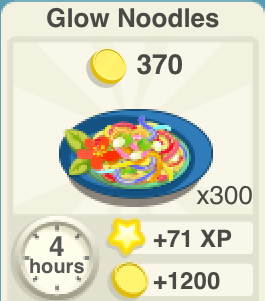 Glow Noodles Recipe