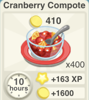 Cranberry Compote Recipe