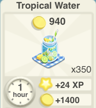 Tropical Water Recipe