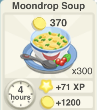 Moondrop Soup Recipe