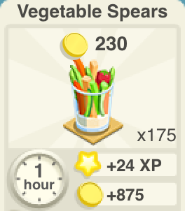 Vegetable Spears Recipe