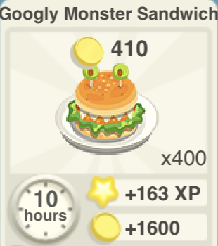 Googly Monster Sandwich Recipe