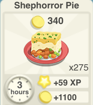 Shephorror Pie Recipe
