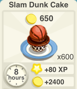 Slam Dunk Cake Recipe