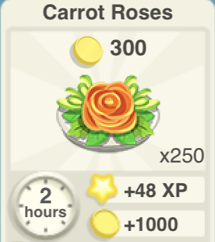 Carrot Roses Recipe