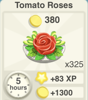 Tomaro Roses Recipe