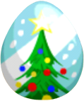 Christmas Tree Egg