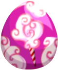 Cotton Candy Egg