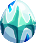 Icy Aquamarine Egg