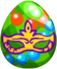 Mardi Gras Egg