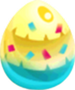 Image of Confetti Yeti Egg